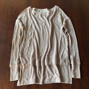 Free People North Shore Thermal Knit Tunic